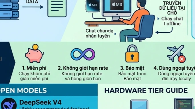 Chạy AI ngay trên máy của bạn — không cần xin phép ai hết!