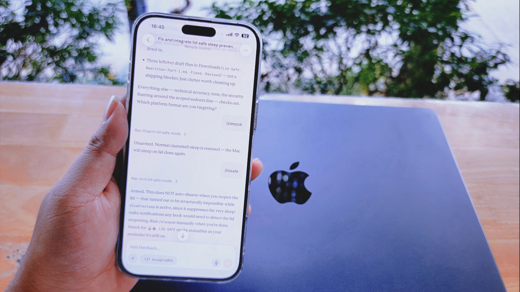 Lid-Safe Mode: Đừng Ôm MacBook Đi Khắp Nhà Chỉ Vì Muốn Agent Tiếp Tục Chạy